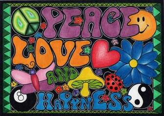 Peace Love Happiness And Simple Wallpaper