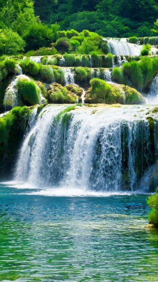 Waterfall Phone Wallpaper
