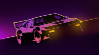 80s Themed Tribute To The Bmw M1 X Themes In