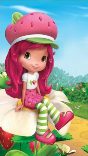 Strawberry Shortcake Wallpaper Pink Car