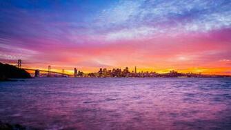 San Francisco Treasure Island Sunset