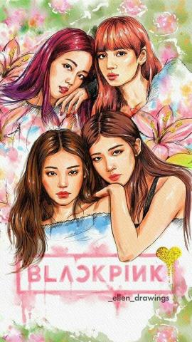 Bts And Blackpink Anime Wallpaper On