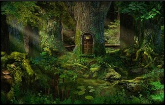 Tree Background Zbrush By Marcel