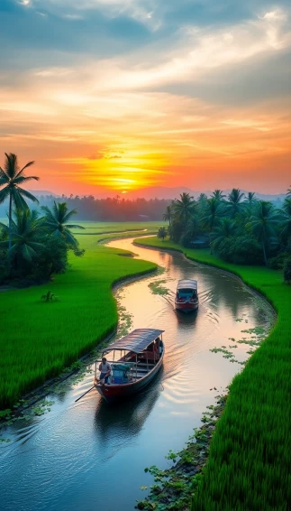 Mekong Delta Wallpaper