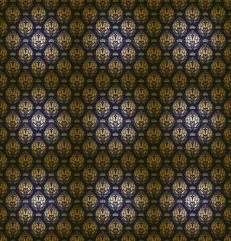 Damask Seamless Floral Pattern Royal Wallpaper Flowers Crowns On A