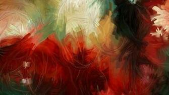Colorful Brush Strokes And Circles Wallpaper Experts
