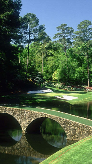 Take In The Beauty And Tranquillity Of Augusta National Golf Wallpaper
