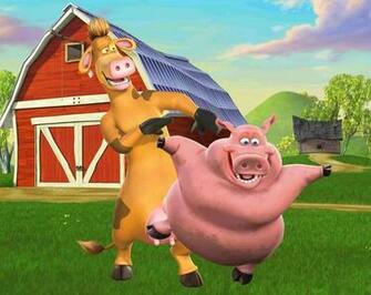 Wallpaper Thusspokebelinsky Barnyard Movie