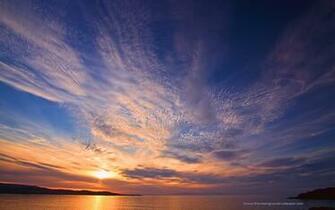 Big Sky West Coast Background Wallpaper Pixels