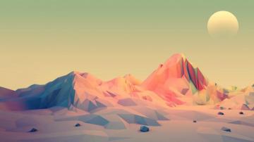 Vector Wallpaper Mountain Illustration Mountains