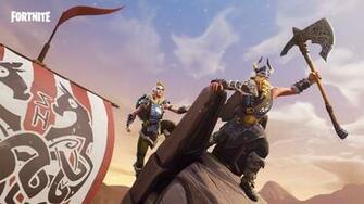 Fortnite Background Vikings Wallpaper And Stock