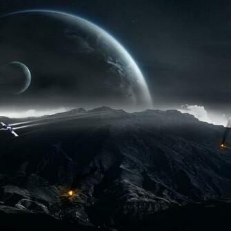 iPad Background Dark Space Wallpaper
