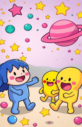 Cute Among Us Wallpaper