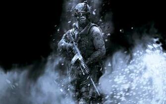 Call Of Duty Ghost Fighter Gangs Guns Military Soldier Struggle