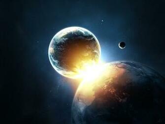 Planets Collide All For Desktop