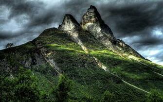Green Mountains Wallpaper HD