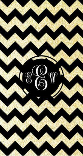 Sparkle Monogram Wallpaper App