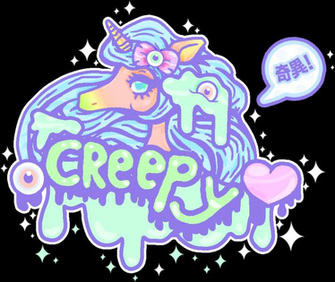 Cute Unicorn Wallpaper Creepy By