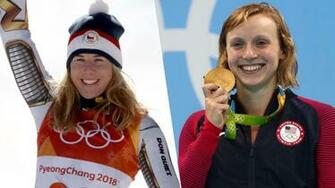 Katie Ledecky Wonders Whether She Is Related To Ester Ledecka