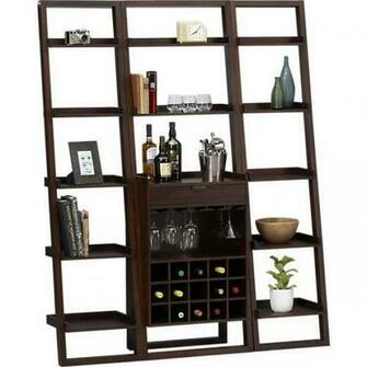 Sloane Java Leaning Wine Bar I Crate And Barrel