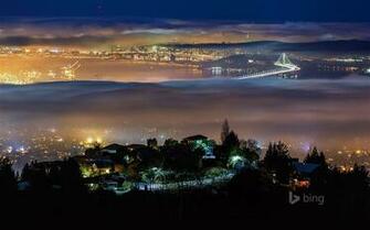Fog City Bridge Bing Theme Wallpaper 10wallpaper
