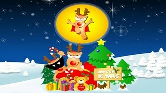 Xmas Cartoon Wallpaper Photos Funny Christmas