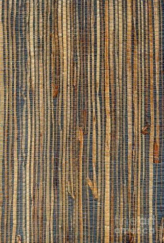 Vintage Japanese Grasscloth Wallpaper
