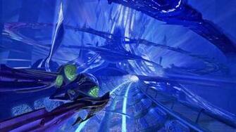 Futuristic Artwork Underwater Syd Mead Wallpaper