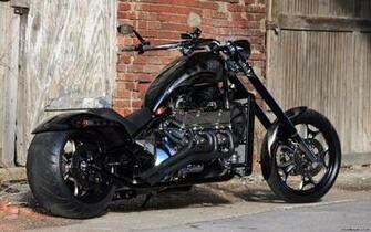 Wallpaper Wide E HD Harley Davidson Chopper