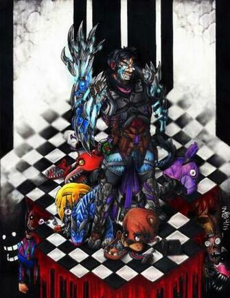 Markiplier Vs Fnaf By Deathrage22