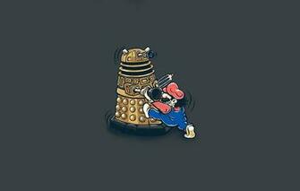 Doctor Who Dalek Daleks Mario Bros Super