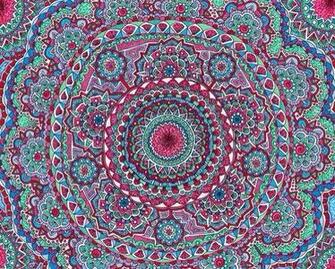 Mandala Pattern Of Color Mandalas Patterns