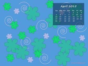 Monthly Calendar Desktop Wallpaper April
