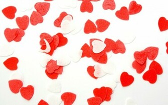 Plenty Of Love Hearts Wallpaper HD
