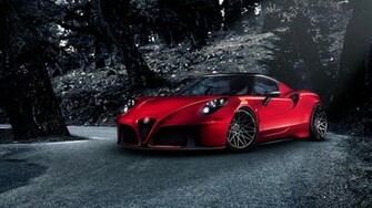 Pogea Racing Alfa Romeo 4c Wallpaper HD Car