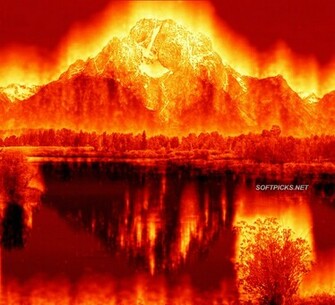 Fire Burning Screensaver