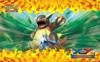 Pok Mon Tcg Xy Flashfire Kangaskhan Wallpaper