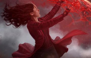 Wallpaper Fiction Art Comic Marvel Scarlet Witch Elizabeth