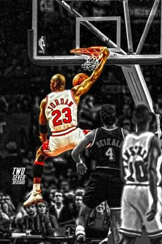 Michael Jordan iPhone Wallpaper On