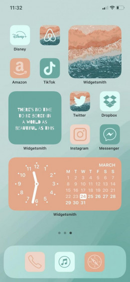 Ios App Icons Native Land Bohemian Boho Teal Coral
