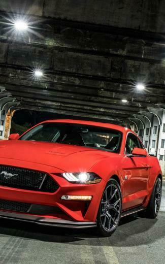 Red Ford Mustang Gt Performance Pack Level Pure 4k