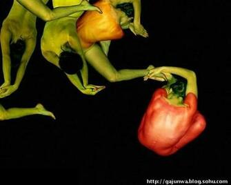Human Body Painting Wide Wallpaper
