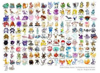 Pictures Of Every Pokemon Widescreen HD Wallpaper