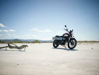 Triumph Scrambler Dirtbike Wallpaper Background