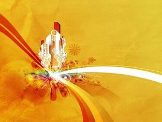 Modern Yellow Wallpaper Cartoon