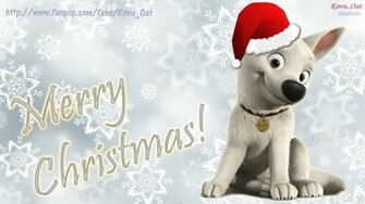 Merry Christmas Wallpapermerry Disney Cute Bolt Wallpaper