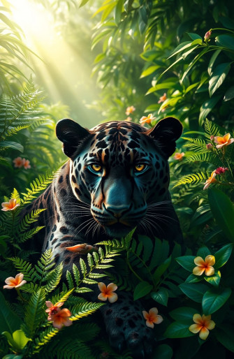 Black Jaguar Wallpaper