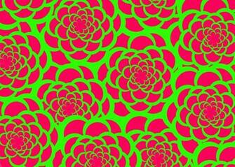 Pink Yellow Orange Blue And