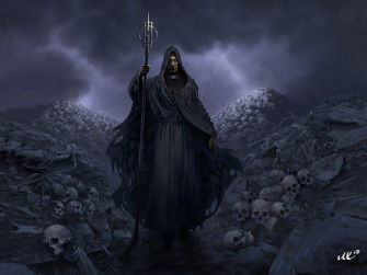 Fashions Cloud Dark Wizard Wallpaper