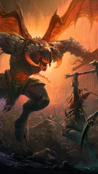 Diablo Immortal Classes 4k Phone iPhone Wallpaper 3541a